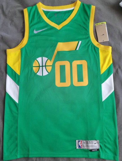 NBA 00 Clarkson Jazz Maillot green